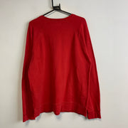 Red Obey Sweatshirt Women's XL