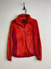 Red The North Face Fleece Jacket Women's Small