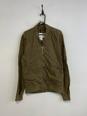 Olive Green Schott Bros. Inc. Military Jacket Men's Large