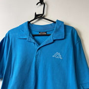 Blue Kappa Polo Shirt Women's XL