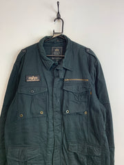 Petrol Green Alpha Industries Inc. Workwear Jacket Men's XXXL