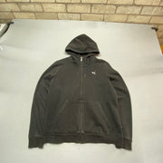 Black Puma zip up Hoodie Women's XL