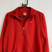 Red Nike Track Jacket Women's XL