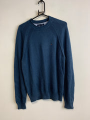 Blue Tommy Hilfiger Sweater Men's Medium