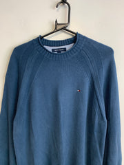 Blue Tommy Hilfiger Sweater Men's Medium