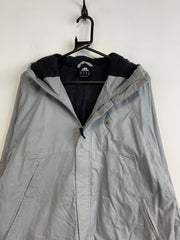 00s Grey Adidas Windbreaker Men's Medium