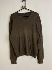 Brown Polo Ralph Lauren Jumper Women's Medium