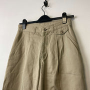 Beige Chino Trousers W28