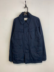 Navy Lacoste Workwear Jacket Men's Medium