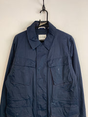 Navy Lacoste Workwear Jacket Men's Medium