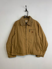 Reworked Khaki Carhartt Jacket Men's Large