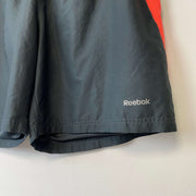 Black and Orange Reebok Sport Shorts Men's XL