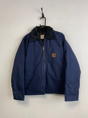 Reworked Navy Carhartt Workwear Jacket Men's Medium