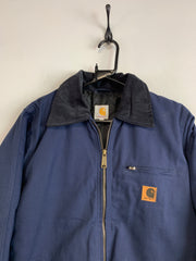 Reworked Navy Carhartt Workwear Jacket Men's Medium