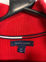 Navy Red White tommy Hilfiger Jumper Women's Small