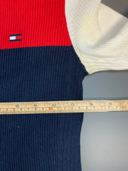 Navy Red White tommy Hilfiger Jumper Women's Small