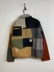 Reworked Multi-colour Carhartt Jacket Men's Large