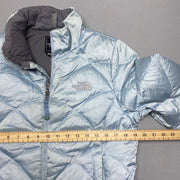 Light Blue North Face Jacket Women's Small