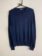 Navy Polo Ralph Lauren Jumper Men's Small