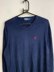 Navy Polo Ralph Lauren Jumper Men's Small