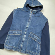 Blue Faded Glory Denim Jacket Men's Large