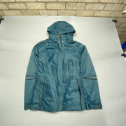 Blue Columbia Raincoat Women's Large