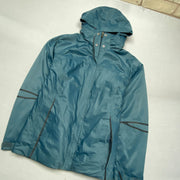 Blue Columbia Raincoat Women's Large