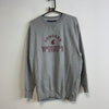 Grey Embroider Sweatshirt Men's Large