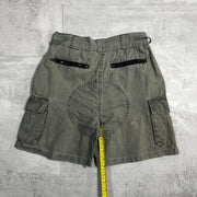Vintage Grey Bosker Cargo Trousers Shorts 36"
