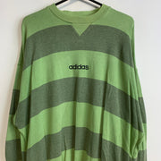 Vintage Green Adidas Sweatshirt Men's XL