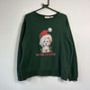 Green Christmas Sweatshirt Medium