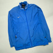 Vintage 90s Blue Nike Windbreaker Men's Large