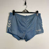 00s Y2K Blue Hummel Sport Shorts Men's Medium