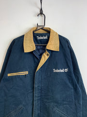 Blue Timberland Denim Jacket Men's Medium