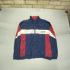 Vintage Navy Red White Windbreaker Men's Large