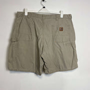 Grey Beige Carhartt Workwear Shorts 40"