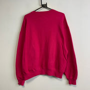 Vintage Pink Russell Athletic Blank Sweatshirt Men's Large