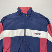 Vintage Navy Red White Windbreaker Men's Large