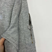 Grey Alpha Industries Sweatshirt Medium