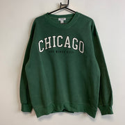 Green Chicago Sweatshirt Men's Medium