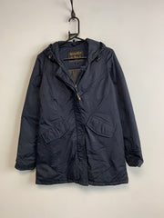 Navy Woolrich Parka Men's Small