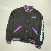 Black Varsity Jacket Men's Small