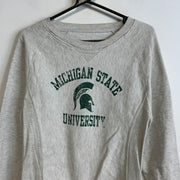 Grey Michigan Jumper Women's Medium