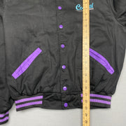 Black Varsity Jacket Men's Small