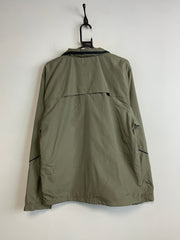 00s Olive Green Adidas Windbreaker Men's Medium