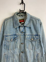 Vintage Blue Wrangler Denim Jacket Men's Medium