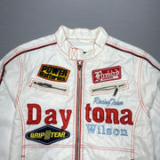 White Racing Jacket Women's M/L