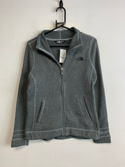 Grey North Face Fleece Jacket Women's Medium