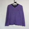 Purple Tommy Hilfiger Sweatshirt Womens Medium