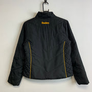 Black NFL Steelers Jacket Women's Medium